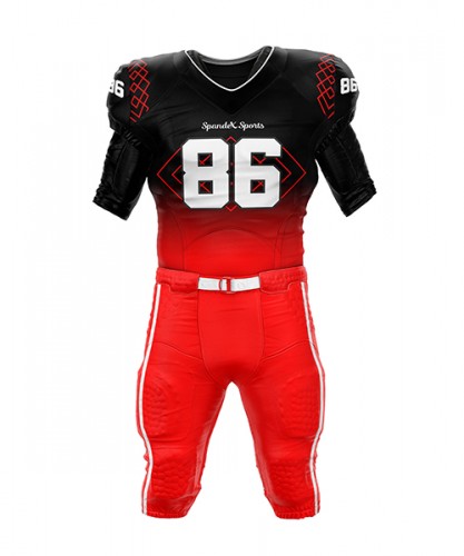 Spandex Sports allows you to create fully customizable American Football uniforms & kits