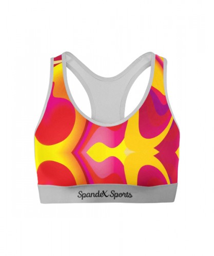 Energy Sports Bra manufactured by Spandex Sports provides the best energy to the women to run and boost their Fitness skills and to feel Comfortable.