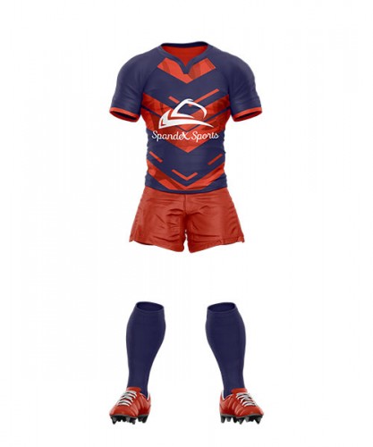 Spandex Sports is specializes in Custom Rugby Team Uniforms, Match and Practice Rugby Jerseys, and Technical Rugby Training Kits including Socks and Gloves.