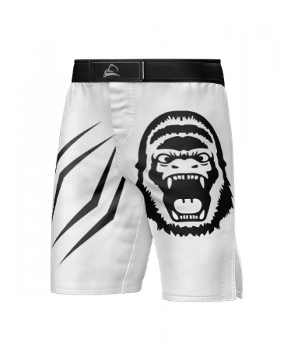 Judo White MMA Shorts-Gents shorts