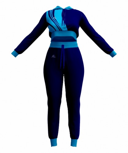 Custom Dreamy Sky Tracksuit Soft Pastel Loungewear Set