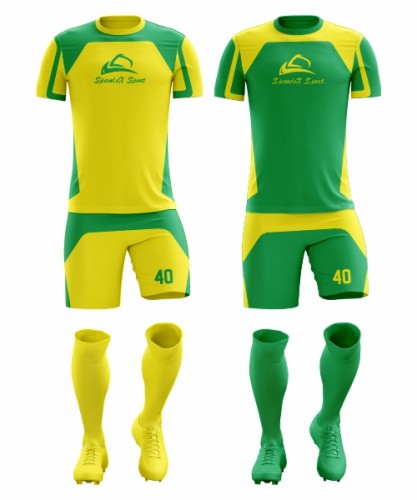 Custom Vibrant Reversible Soccer Uniform – Dual-Sided Performance Apparel