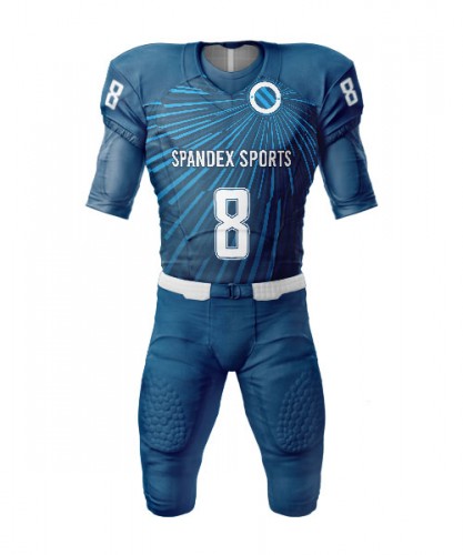 Spandex Sports Improves the Allegiance of a team not even the players, with high Quality American Football Jerseys and Uniforms kits